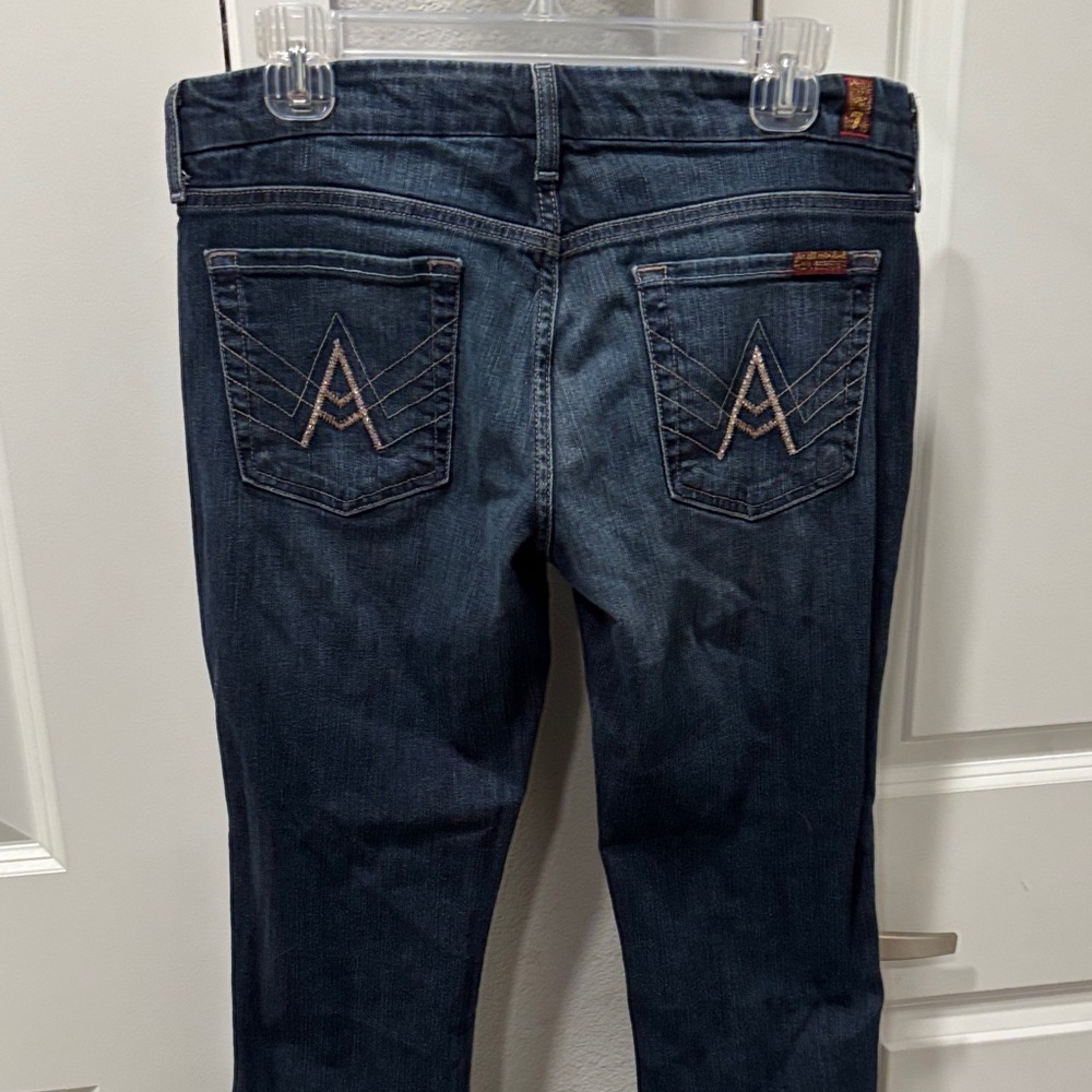 7 For All Mankind Indigo Skinny Jeans
